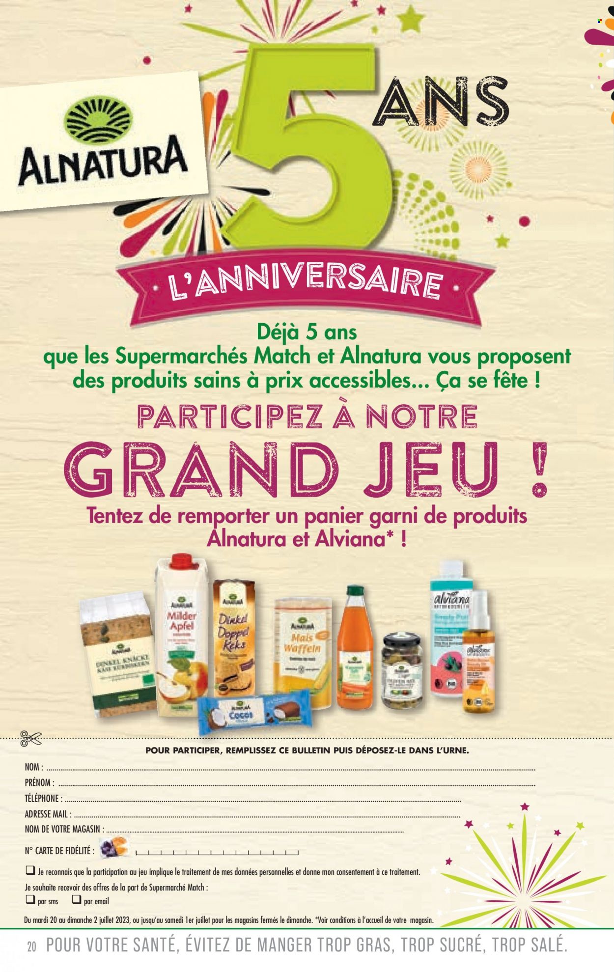 Catalogue Supermarché Match - 20/06/2023 - 25/06/2023. Page 20