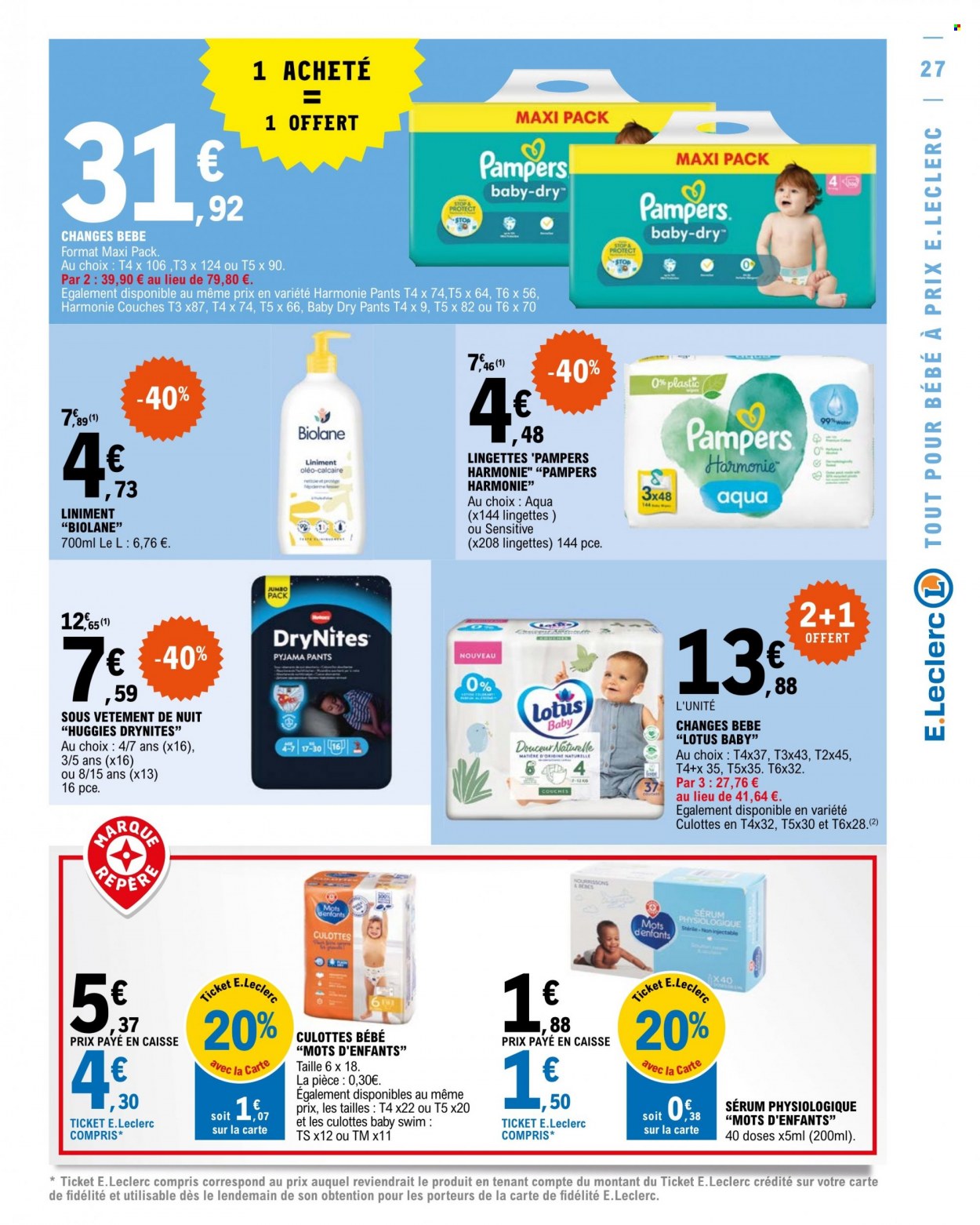 Catalogue E.Leclerc - 20/06/2023 - 01/07/2023. Page 27
