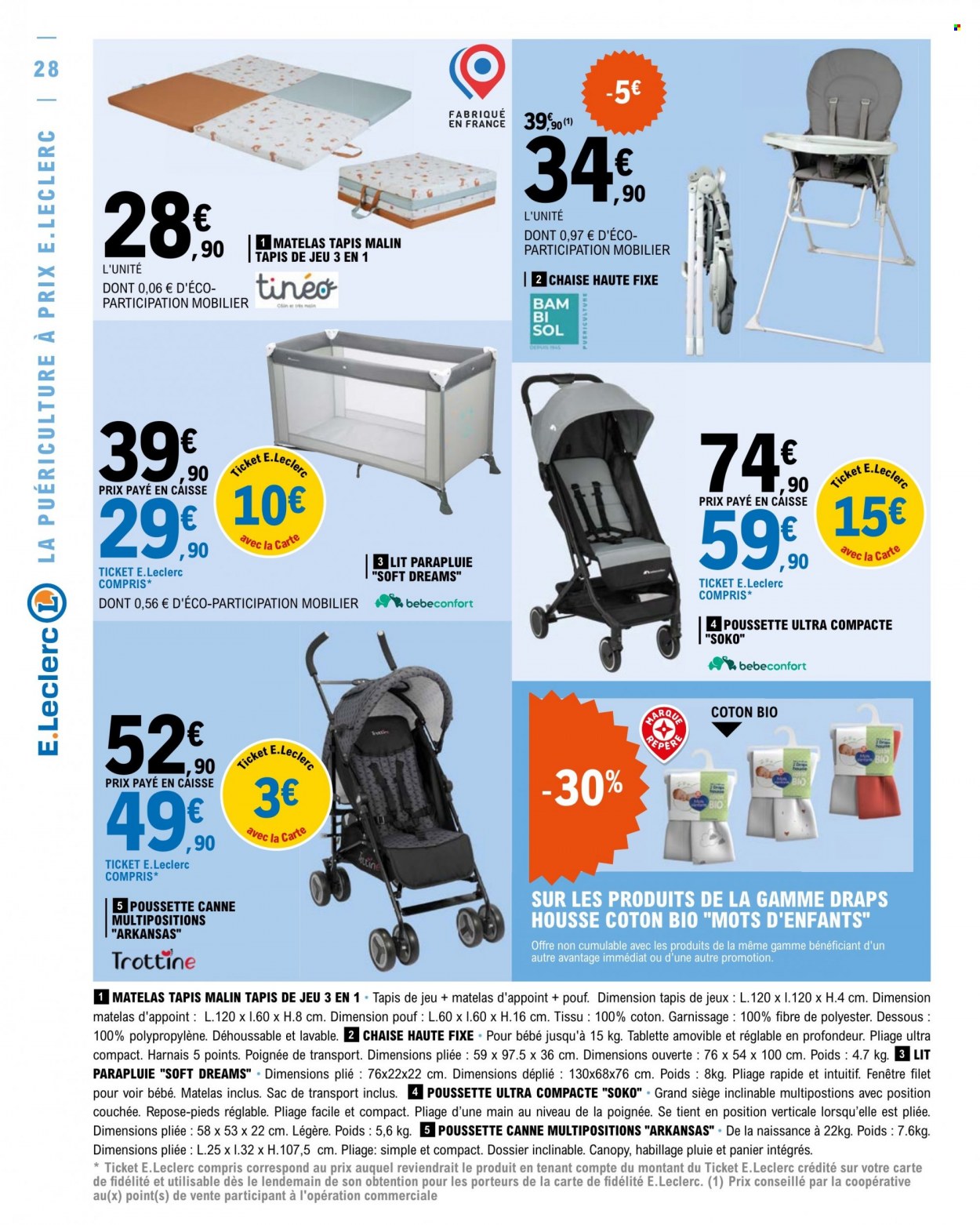 Catalogue E.Leclerc - 20/06/2023 - 01/07/2023. Page 28