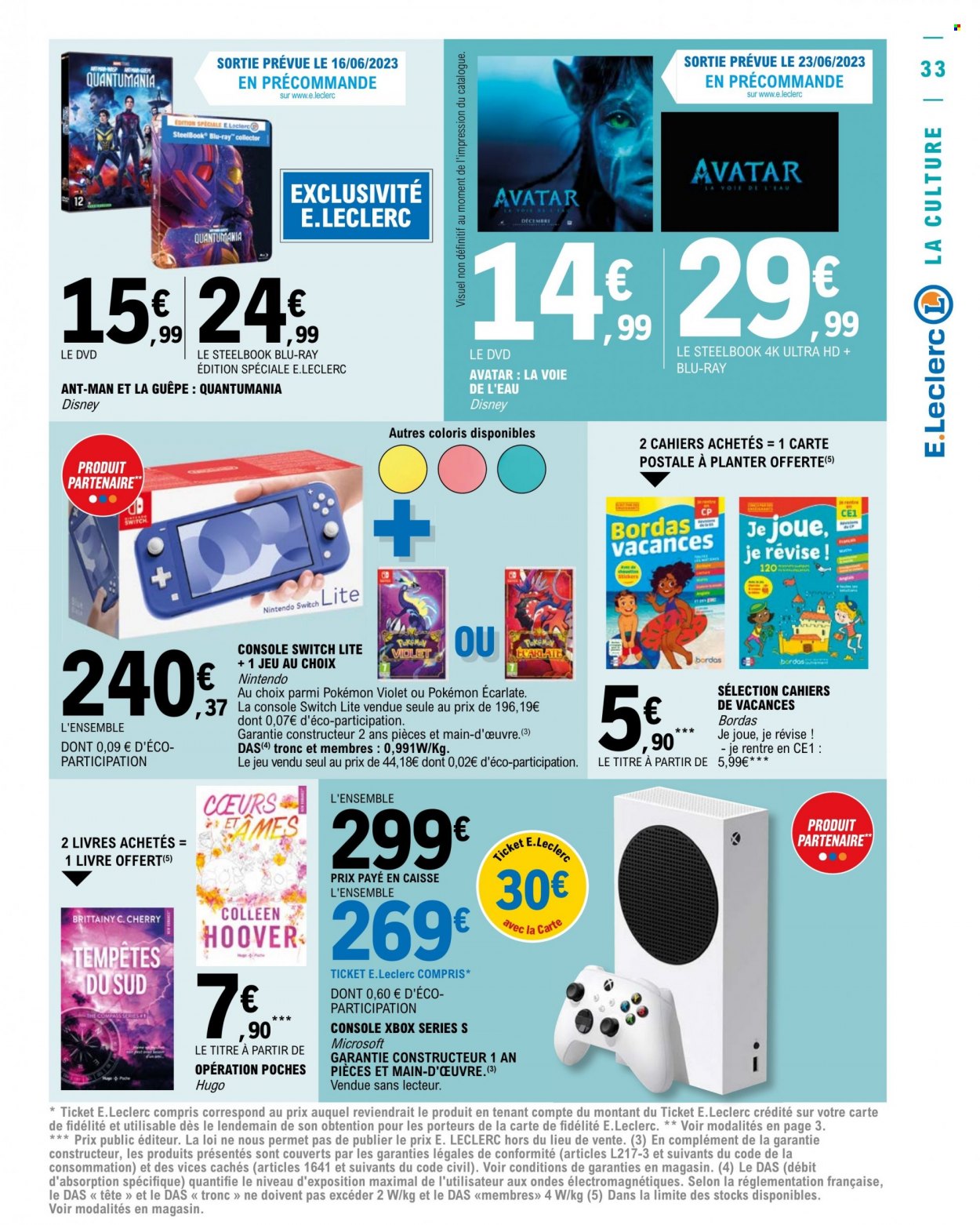 Catalogue E.Leclerc - 20/06/2023 - 01/07/2023. Page 33