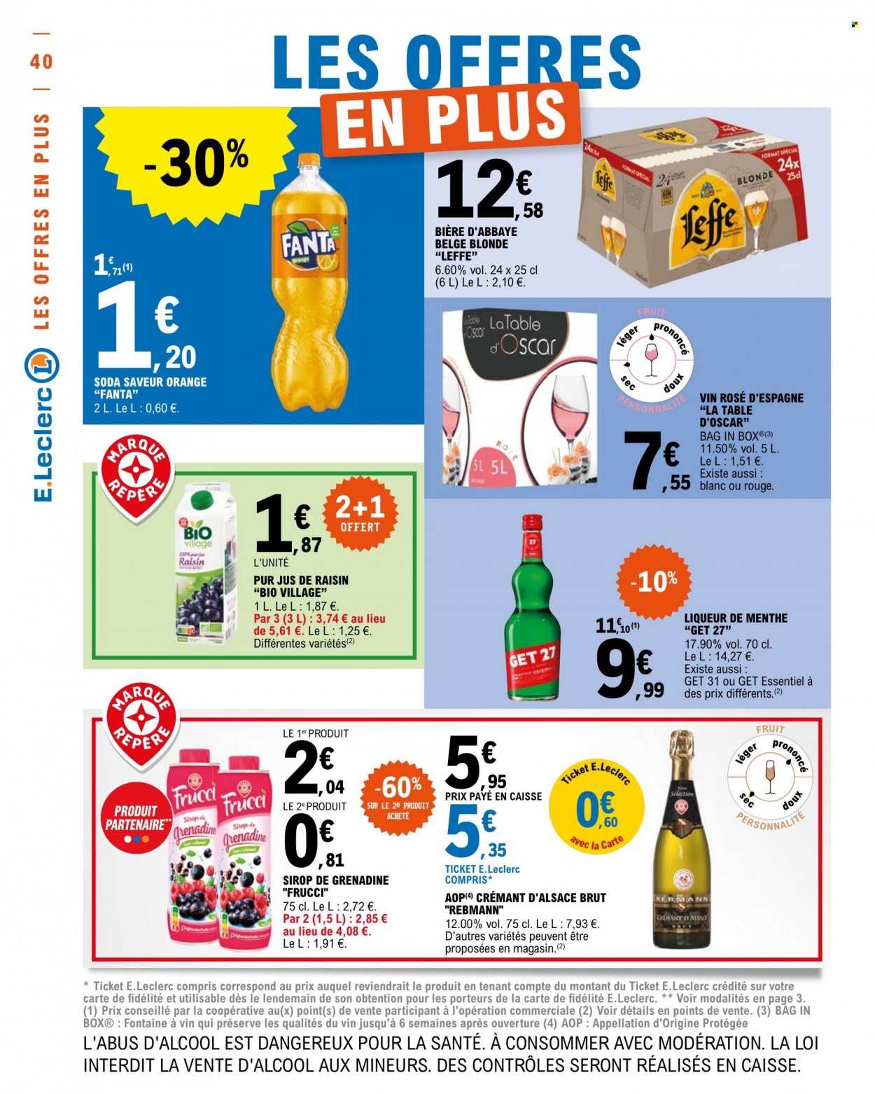 Catalogue E.Leclerc - 20/06/2023 - 01/07/2023. Page 40