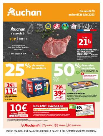 Catalogue Auchan - 20/06/2023 - 26/06/2023.