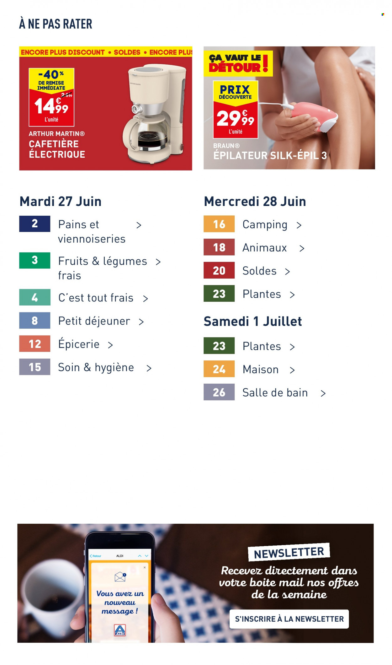 Catalogue ALDI - 27/06/2023 - 03/07/2023. Page 3