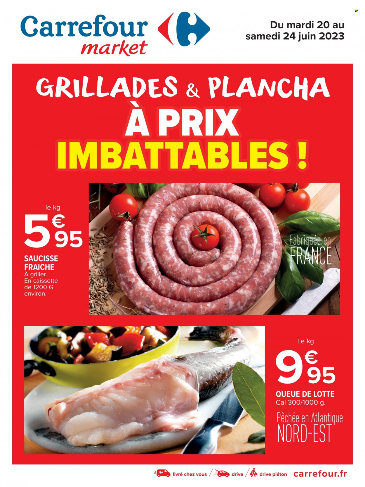 Catalogue Carrefour Market - 20/06/2023 - 24/06/2023. Page 1