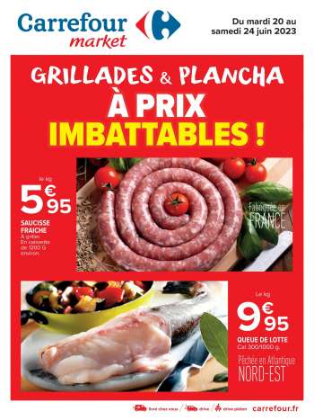 Catalogue Carrefour Market - 20/06/2023 - 24/06/2023.