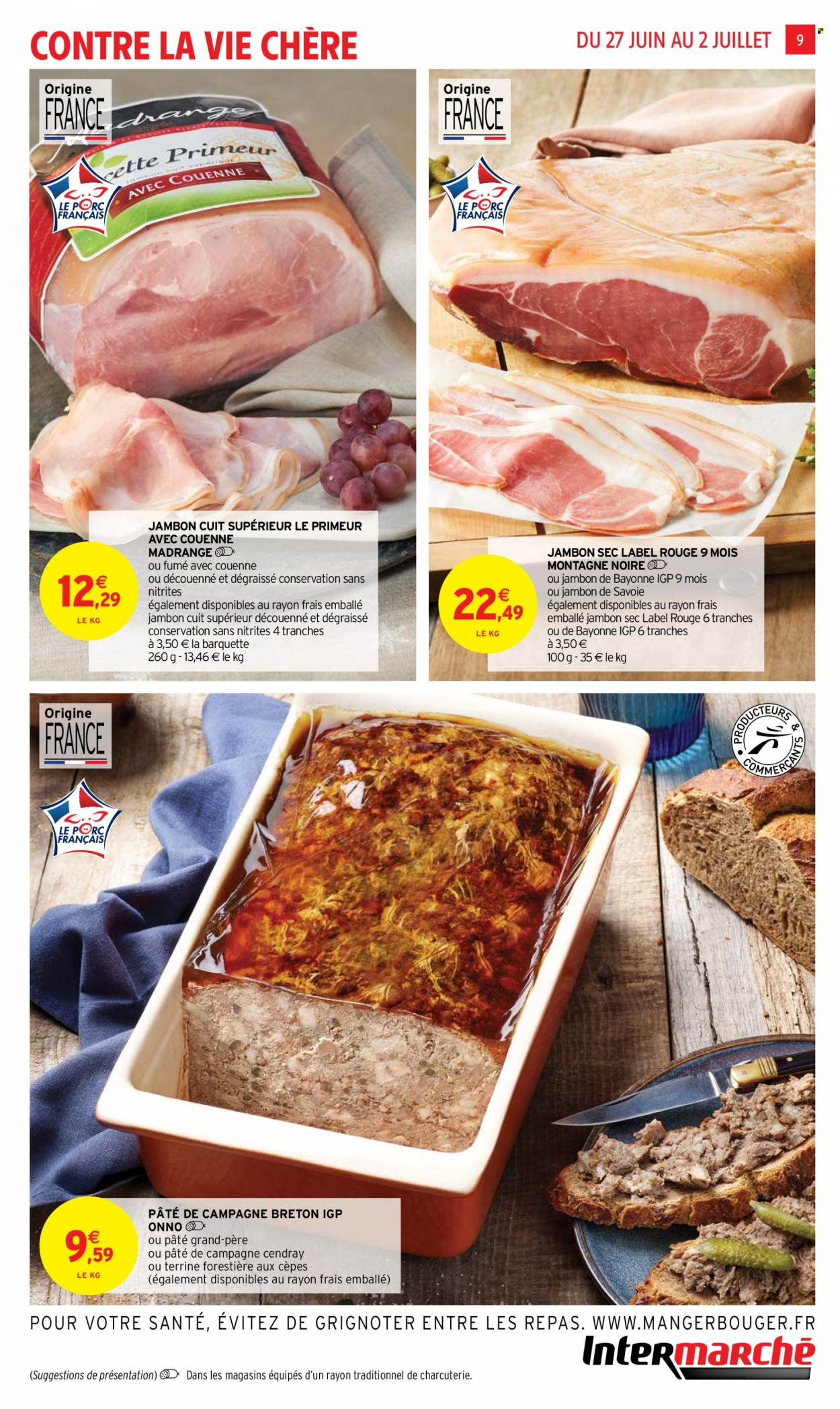 Catalogue Intermarché Super - 27/06/2023 - 09/07/2023. Page 9