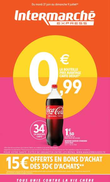Catalogue Intermarché - 27/06/2023 - 09/07/2023.