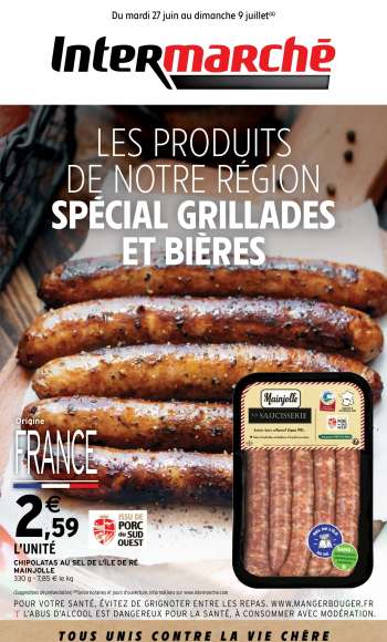 Catalogue Intermarché - 27/06/2023 - 09/07/2023.