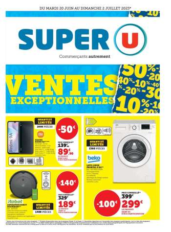 Catalogue SUPER U - 20/06/2023 - 02/07/2023.