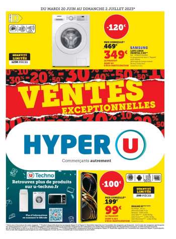 Catalogue HYPER U - 20/06/2023 - 02/07/2023.