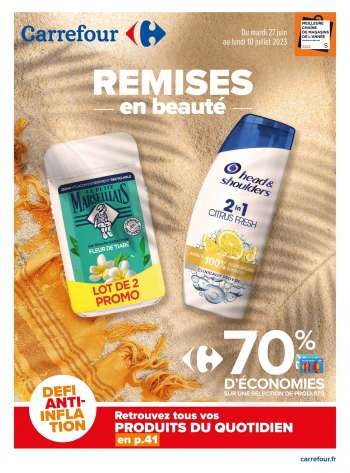 Catalogue Carrefour Hypermarchés - 27/06/2023 - 10/07/2023.