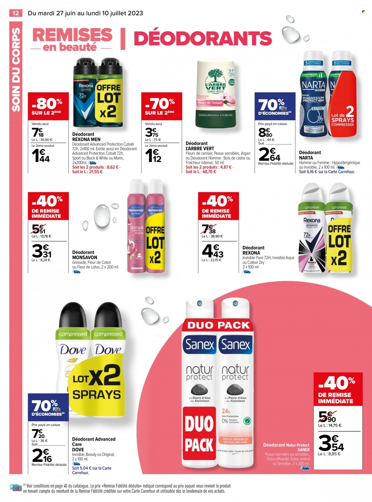 Catalogue Carrefour Hypermarchés - 27/06/2023 - 10/07/2023. Page 14