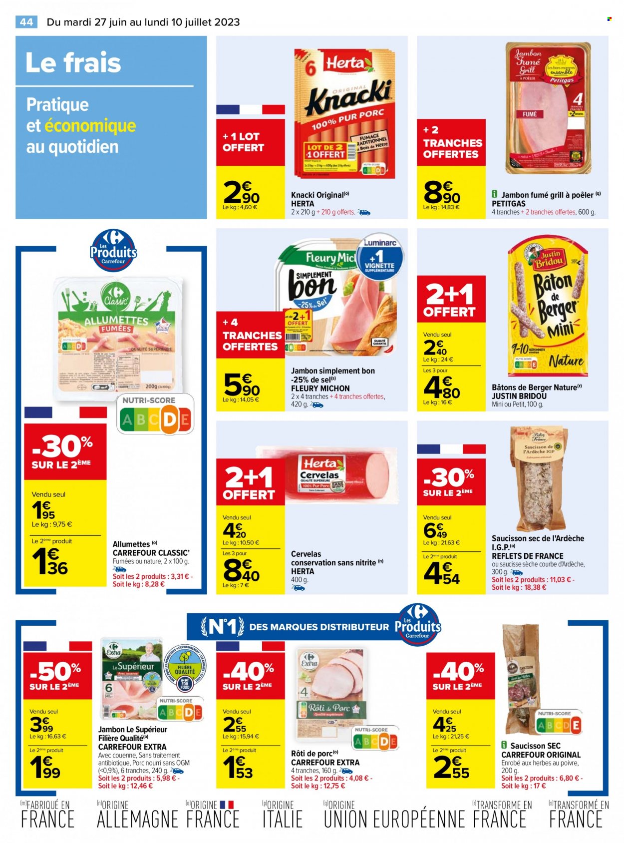 Catalogue Carrefour Hypermarchés - 27/06/2023 - 10/07/2023. Page 46