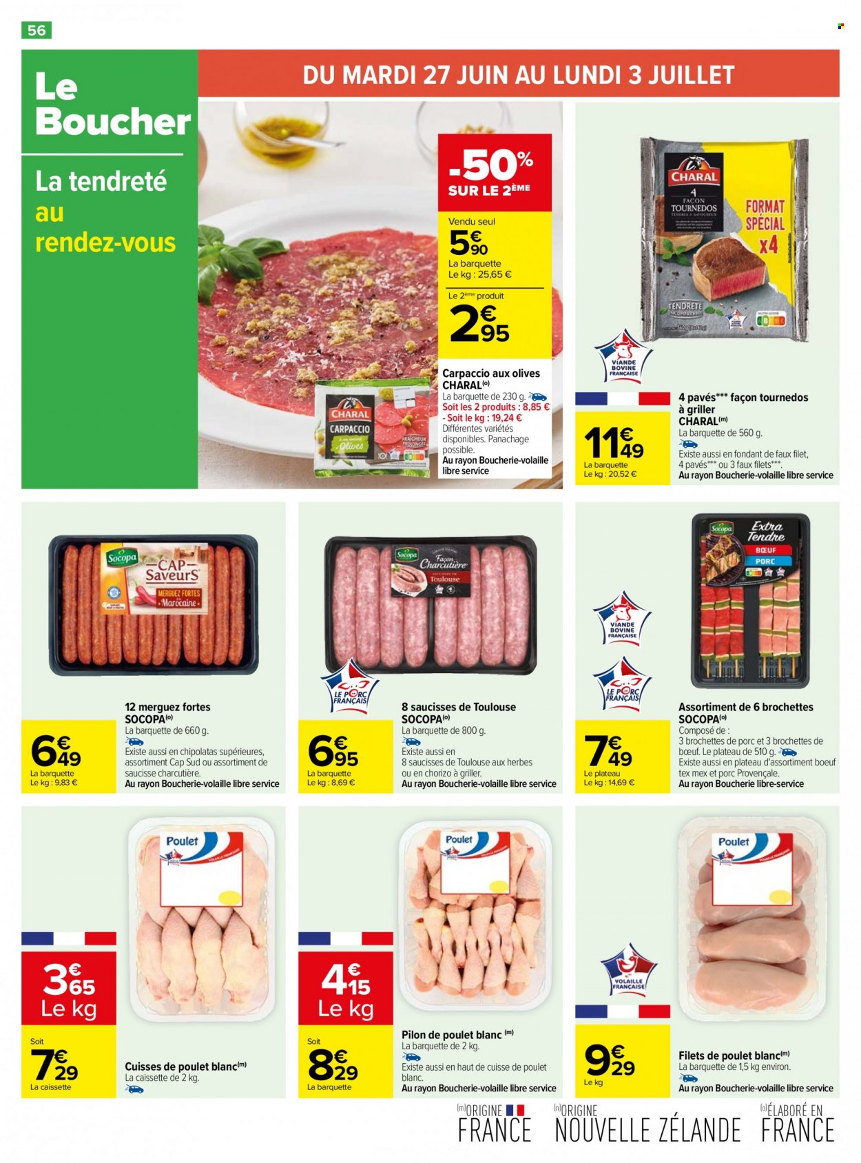 Catalogue Carrefour Hypermarchés - 27/06/2023 - 10/07/2023. Page 58