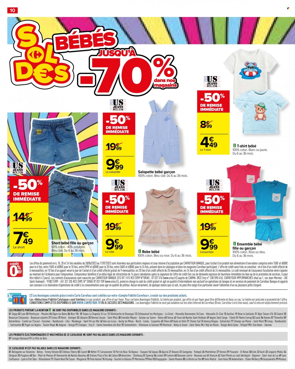 Catalogue Carrefour Hypermarchés - 28/06/2023 - 17/07/2023. Page 10