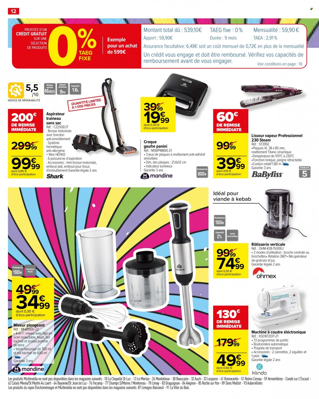Catalogue Carrefour Hypermarchés - 28/06/2023 - 17/07/2023. Page 12