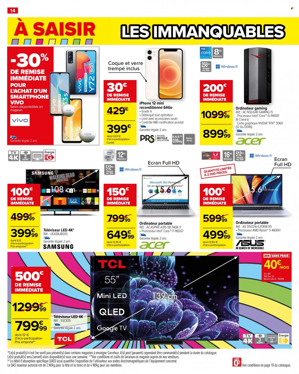 Catalogue Carrefour Hypermarchés - 28/06/2023 - 17/07/2023. Page 14