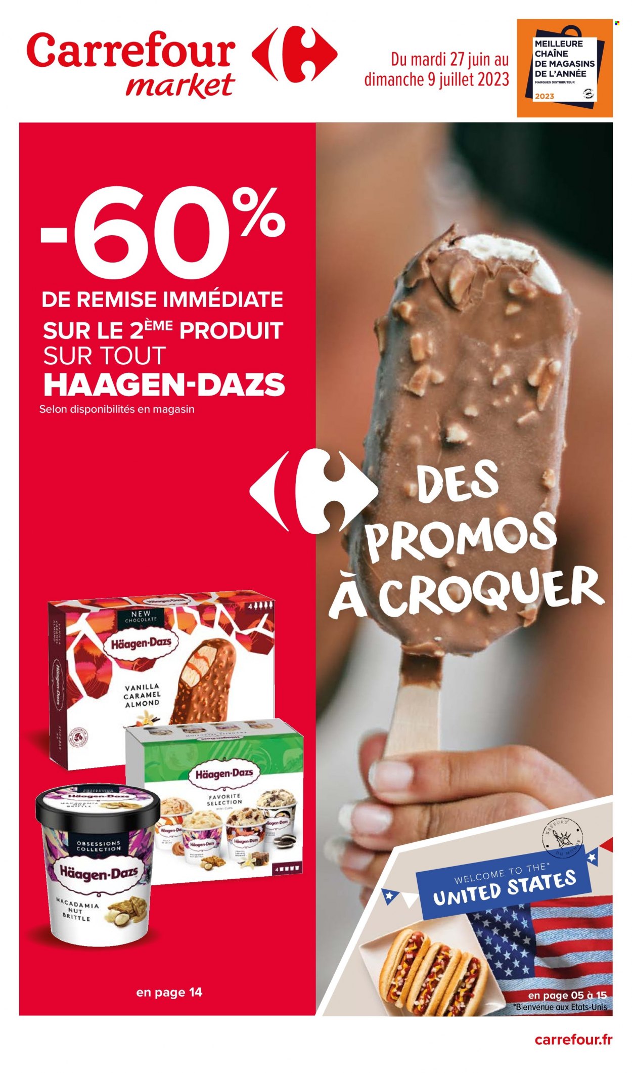Catalogue Carrefour Market - 27/06/2023 - 09/07/2023. Page 1
