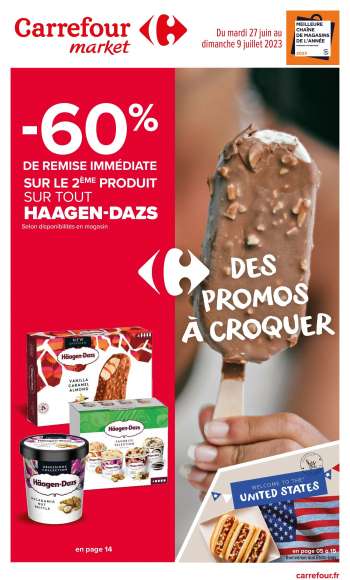 Catalogue Carrefour Market - 27/06/2023 - 09/07/2023.