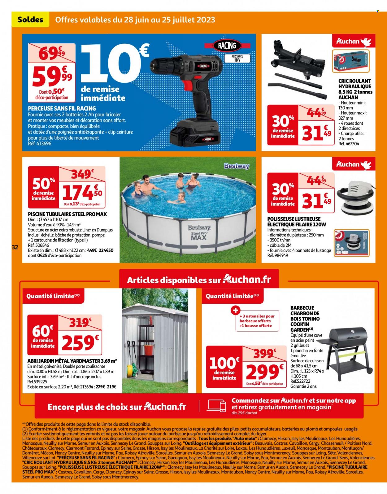 Catalogue Auchan - 27/06/2023 - 03/07/2023. Page 32