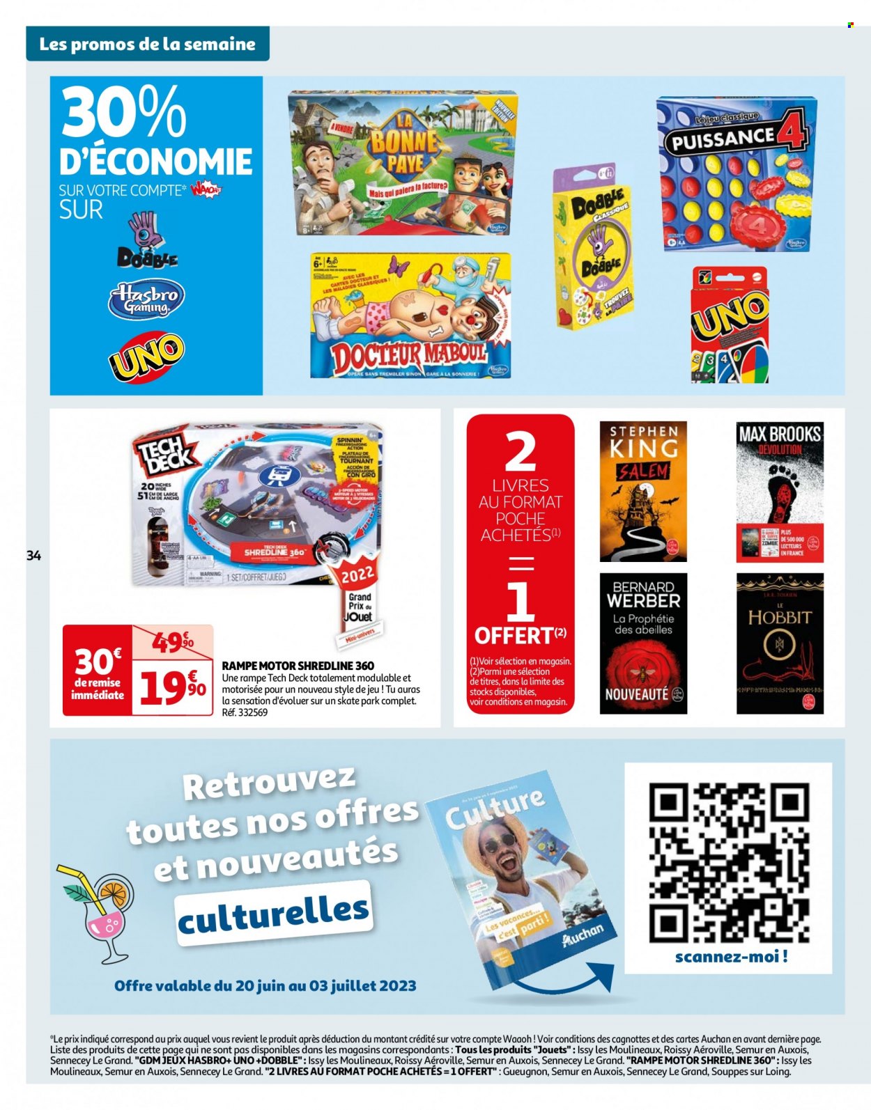 Catalogue Auchan - 27/06/2023 - 03/07/2023. Page 34