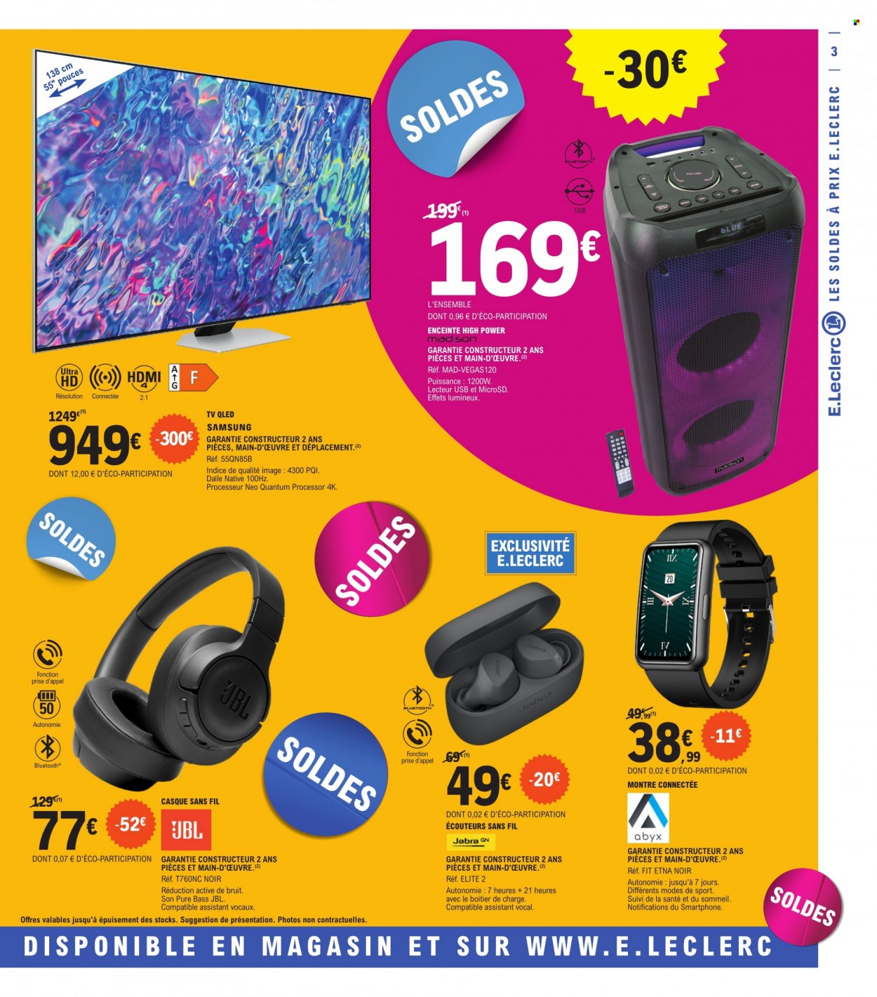 Catalogue E.Leclerc - 28/06/2023 - 25/07/2023. Page 3