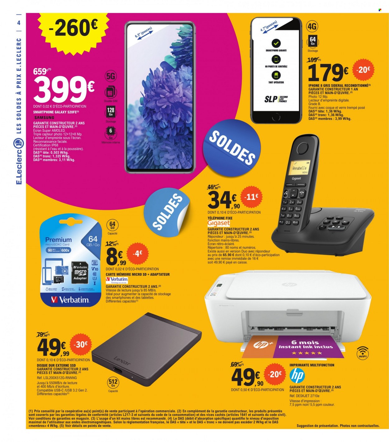 Catalogue E.Leclerc - 28/06/2023 - 25/07/2023. Page 4