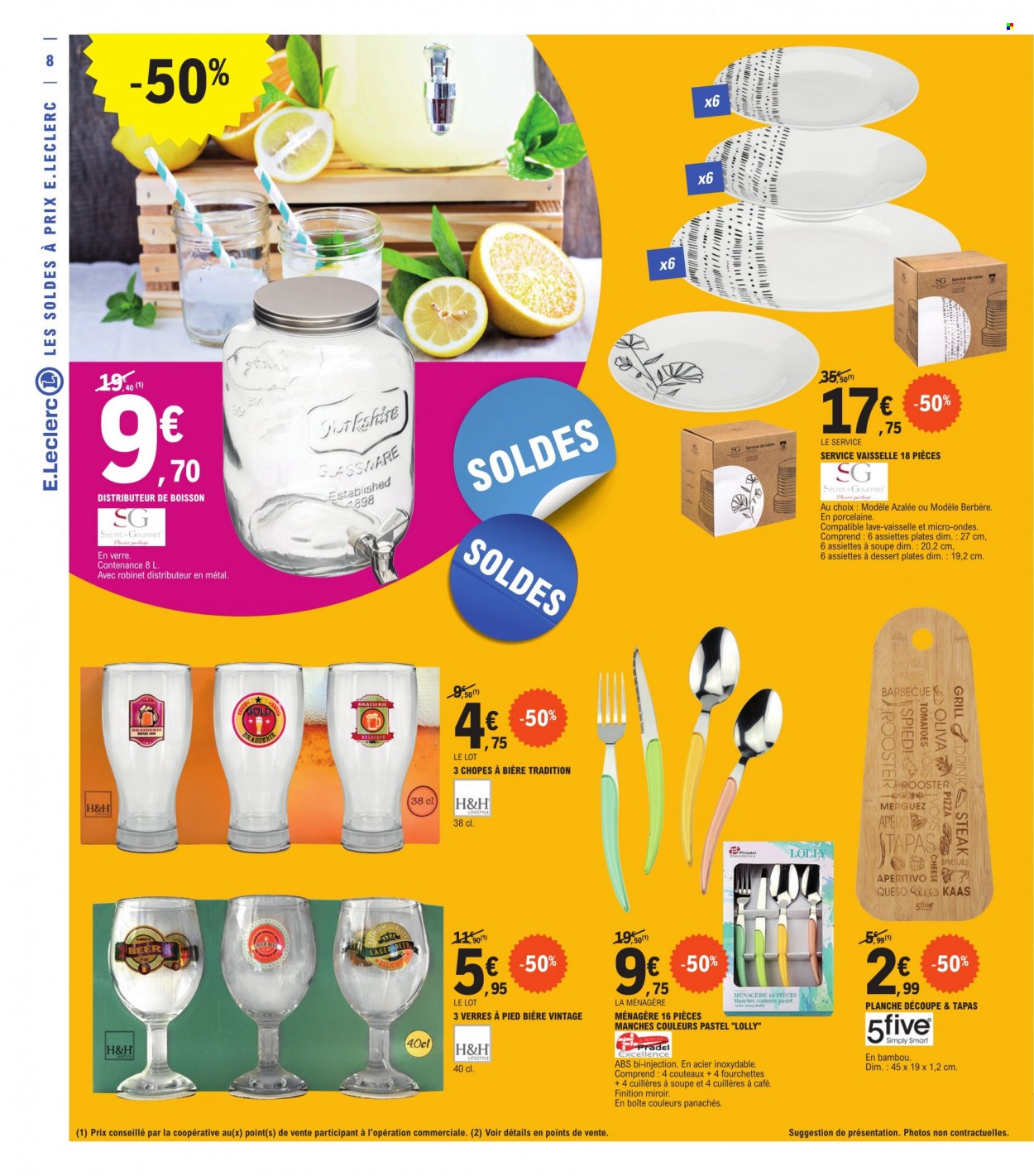 Catalogue E.Leclerc - 28/06/2023 - 25/07/2023. Page 8