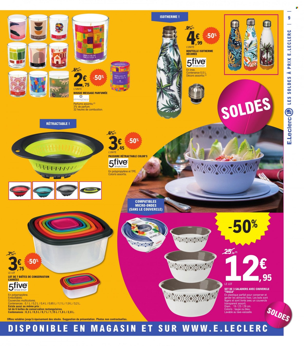 Catalogue E.Leclerc - 28/06/2023 - 25/07/2023. Page 9