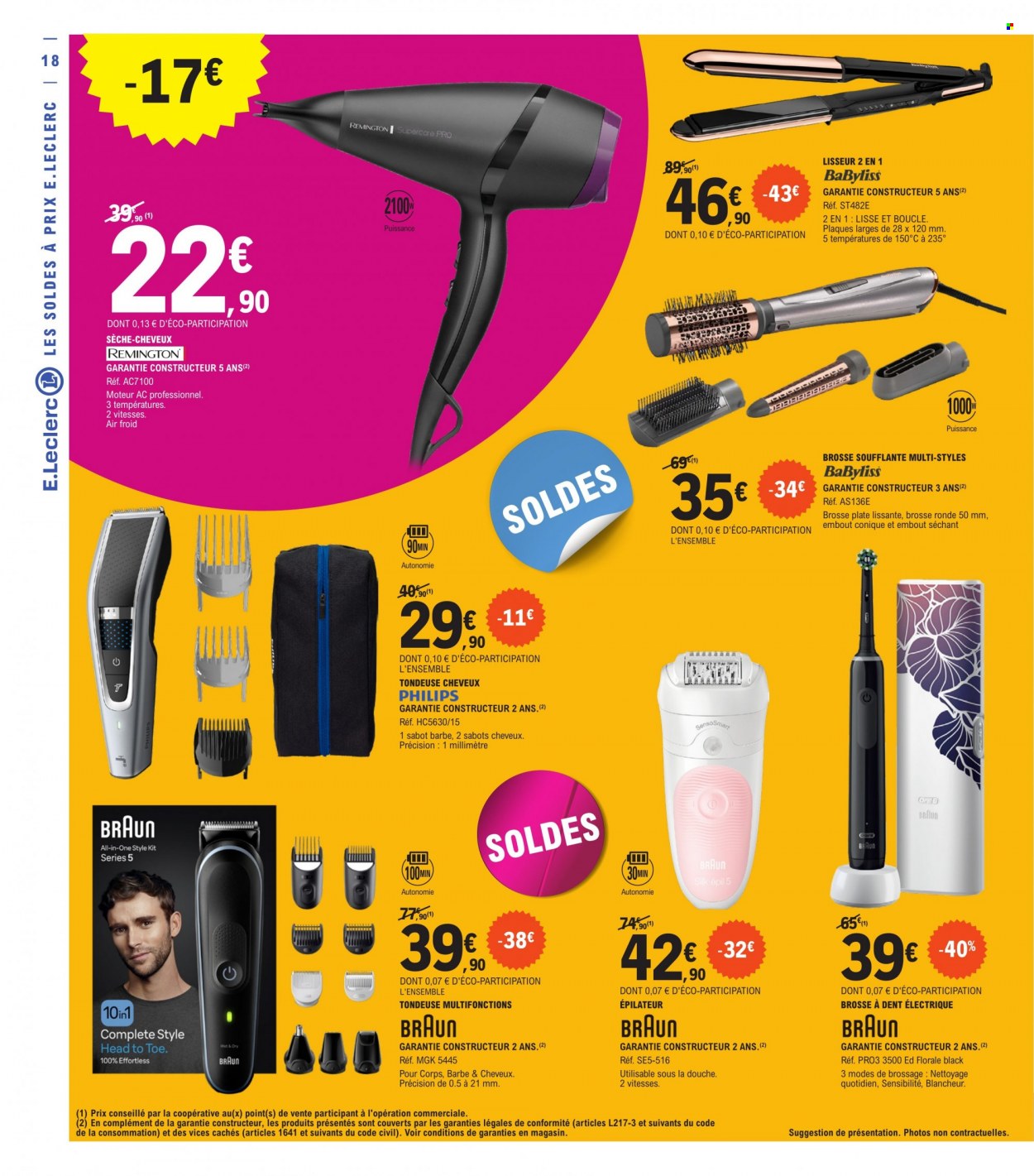 Catalogue E.Leclerc - 28/06/2023 - 25/07/2023. Page 18