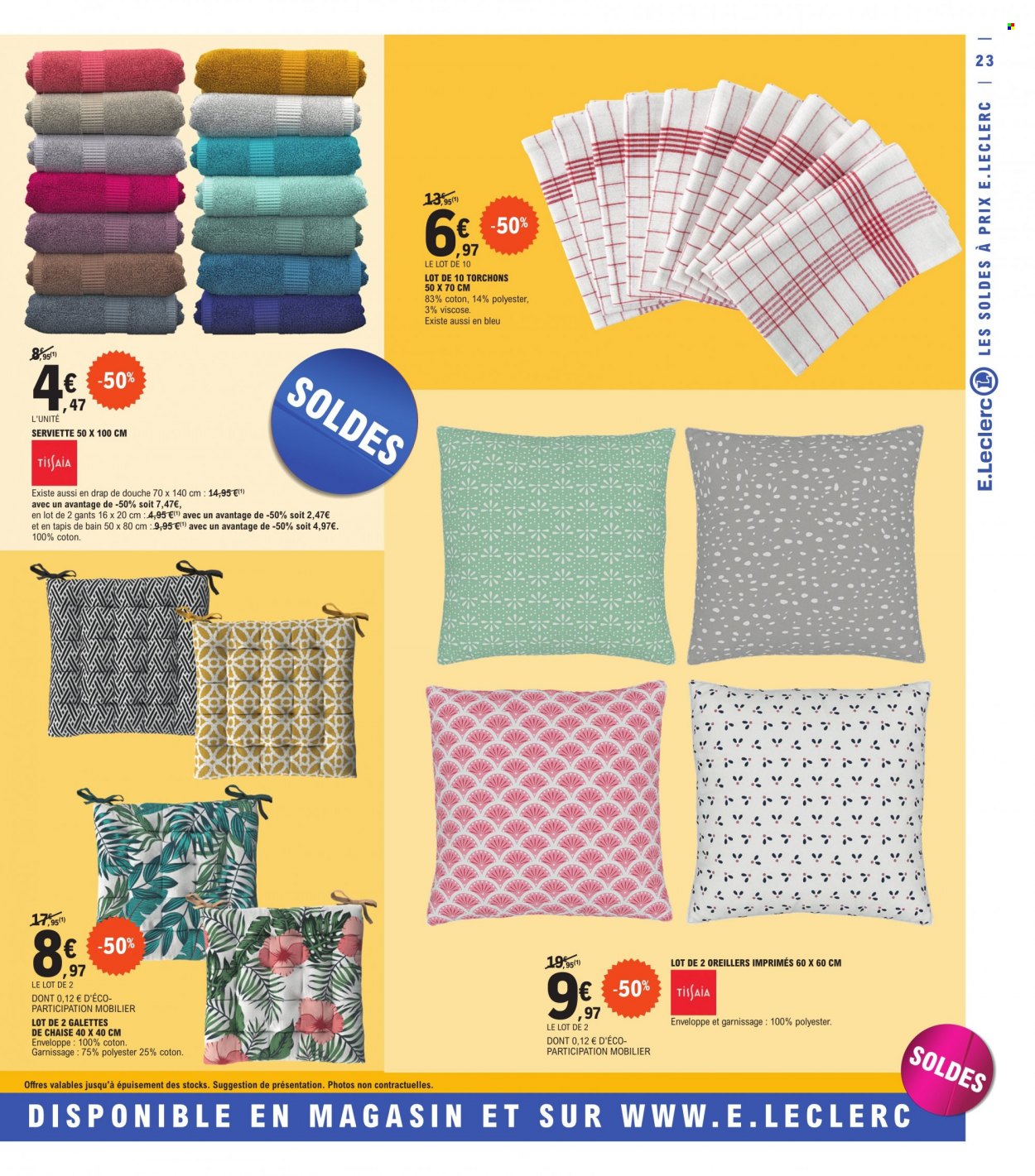 Catalogue E.Leclerc - 28/06/2023 - 25/07/2023. Page 23