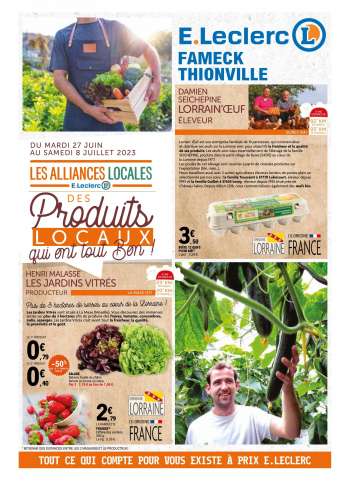 Catalogue E.Leclerc - 27/06/2023 - 08/07/2023.