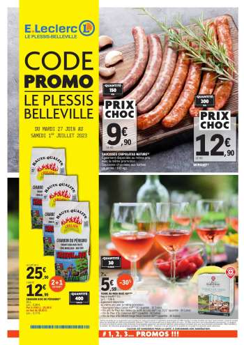 Catalogue E.Leclerc - 27/06/2023 - 01/07/2023.