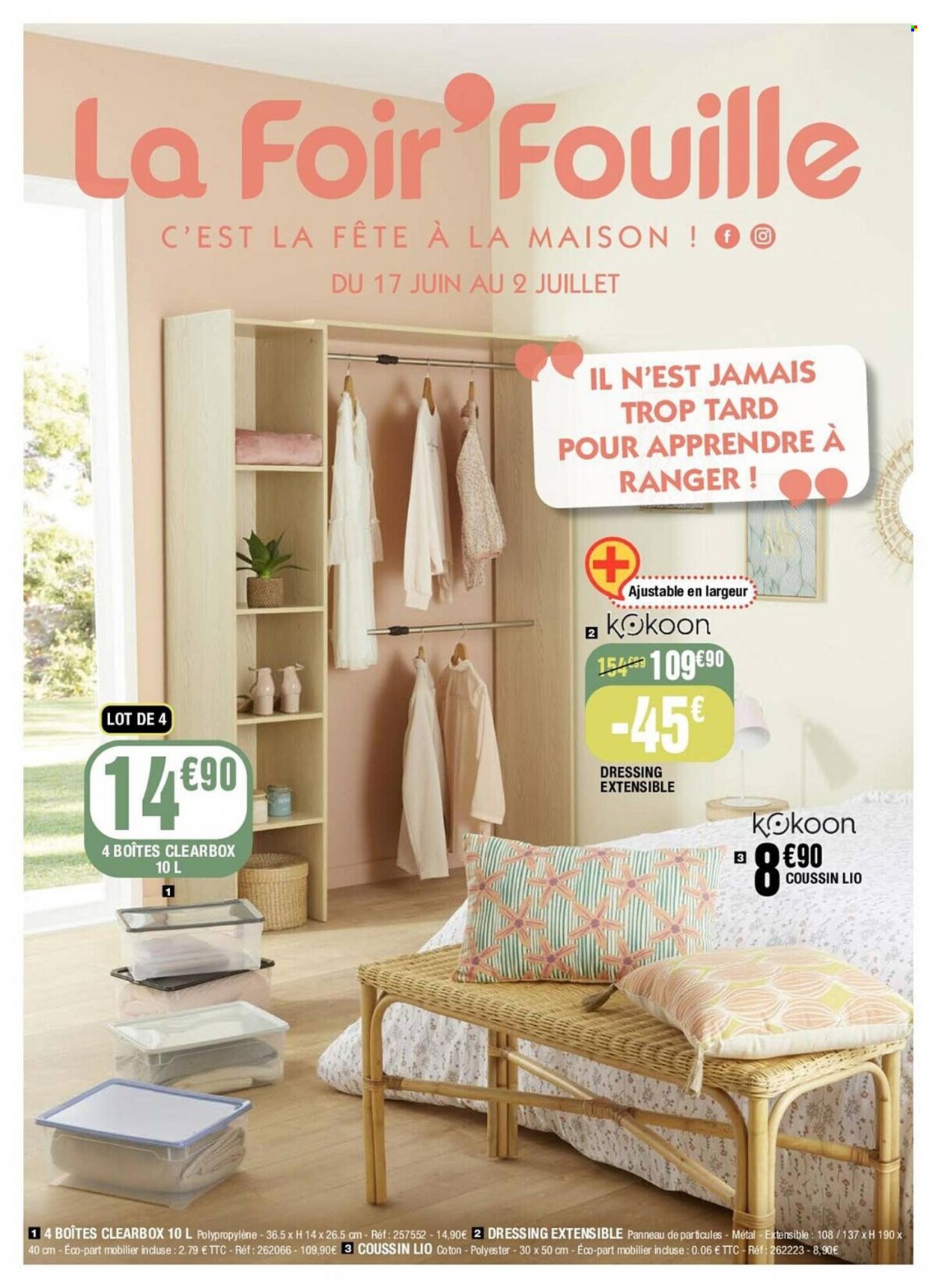 Catalogue La Foir'Fouille - 17/06/2023 - 02/07/2023. Page 1
