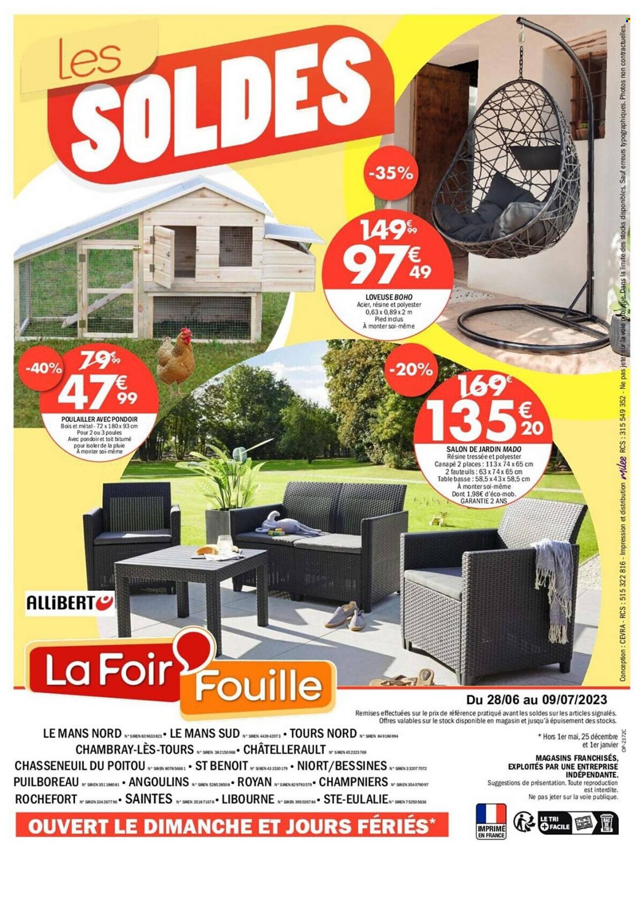 Catalogue La Foir'Fouille - 28/06/2023 - 09/07/2023. Page 4