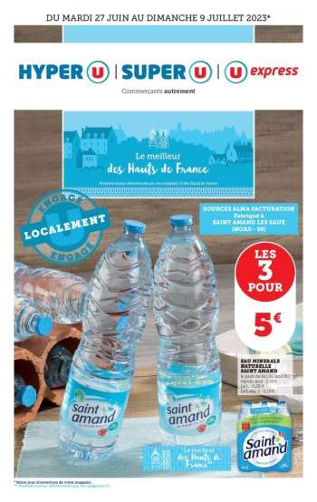 Catalogue Magasins U - 27/06/2023 - 09/07/2023.