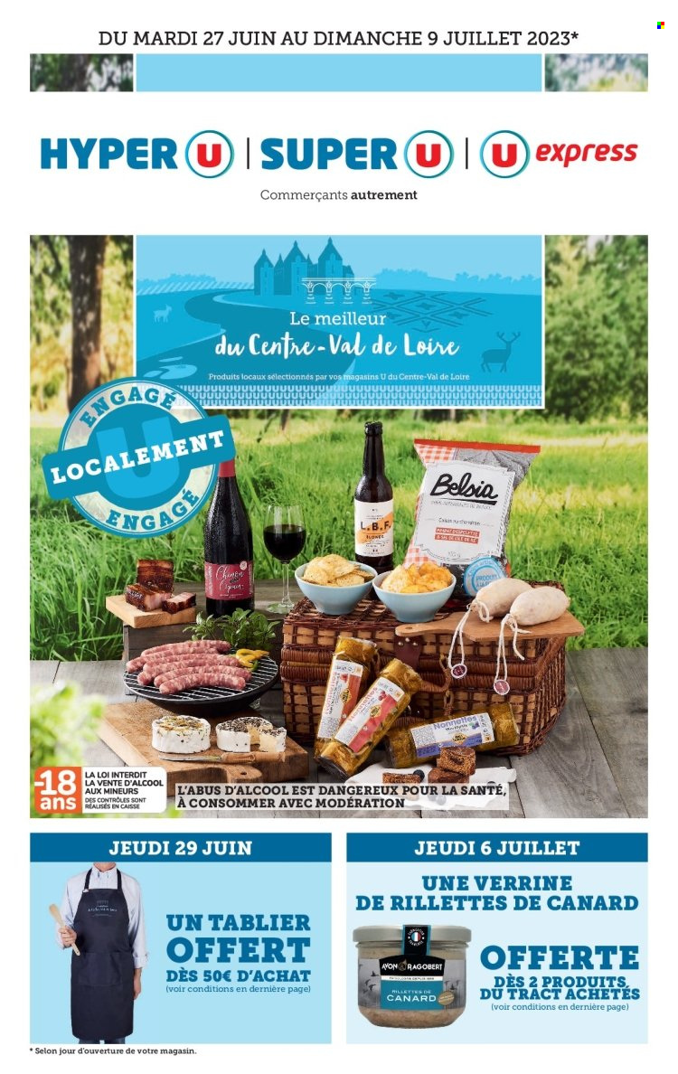 Catalogue Magasins U - 27/06/2023 - 09/07/2023. Page 1