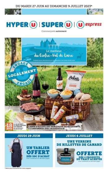 Catalogue Magasins U - 27/06/2023 - 09/07/2023.