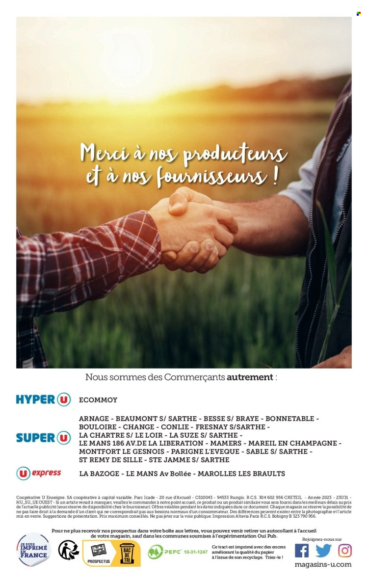 Catalogue Magasins U - 27/06/2023 - 09/07/2023. Page 24