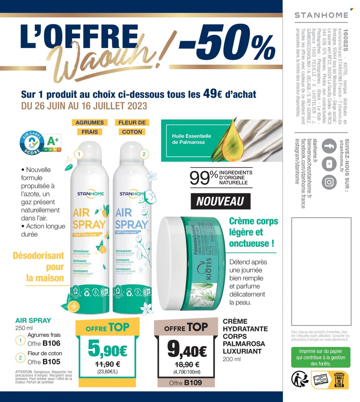 Catalogue Stanhome - 26/06/2023 - 16/07/2023. Page 84