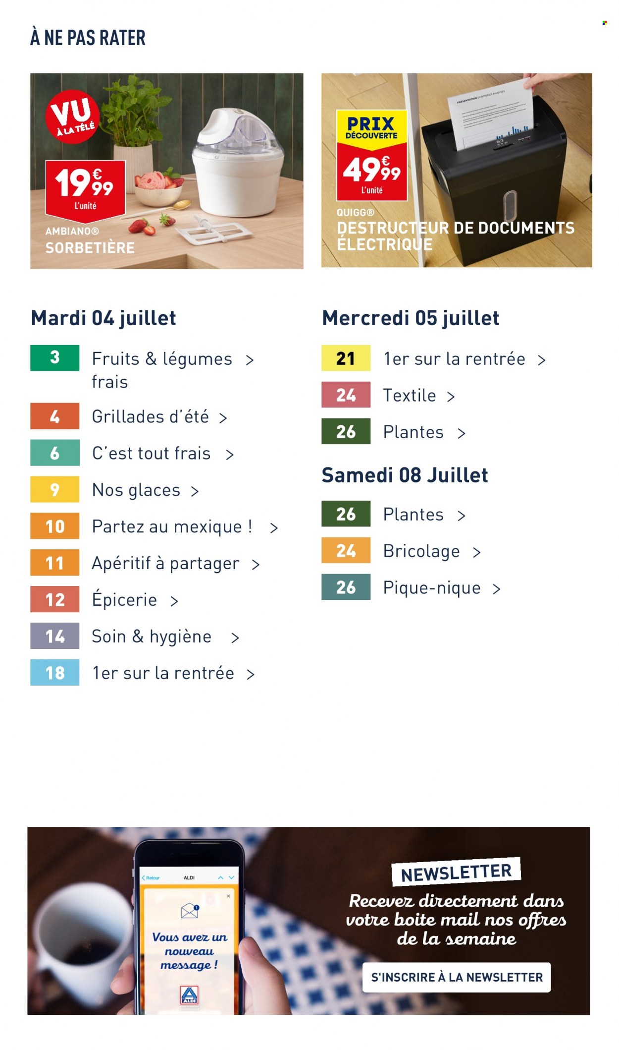 Catalogue ALDI - 04/07/2023 - 10/07/2023. Page 3
