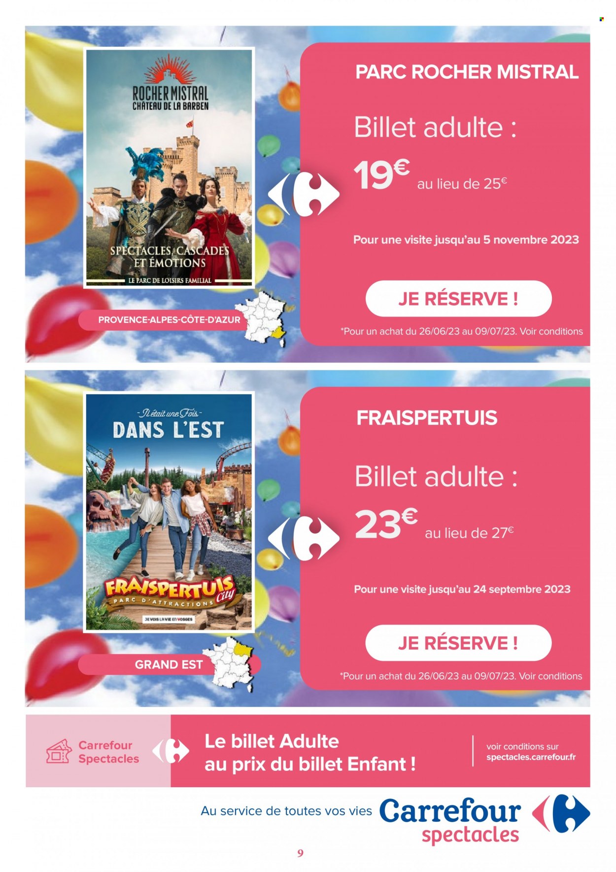 Catalogue Carrefour Hypermarchés - 26/06/2023 - 09/07/2023. Page 9