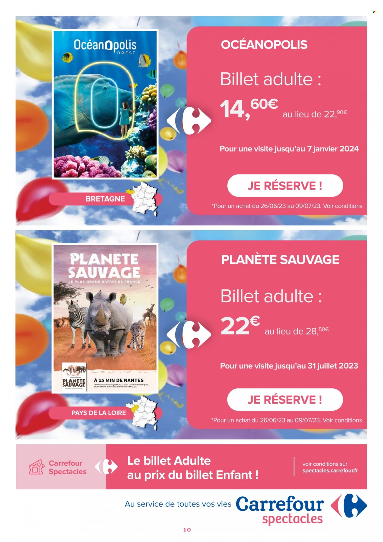 Catalogue Carrefour Hypermarchés - 26/06/2023 - 09/07/2023. Page 10