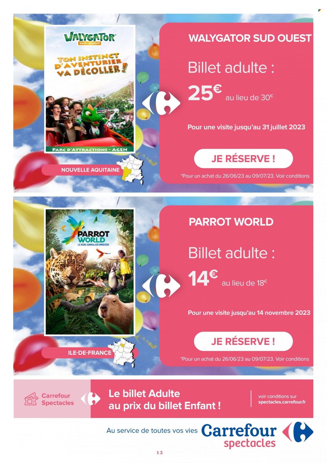 Catalogue Carrefour Hypermarchés - 26/06/2023 - 09/07/2023. Page 12