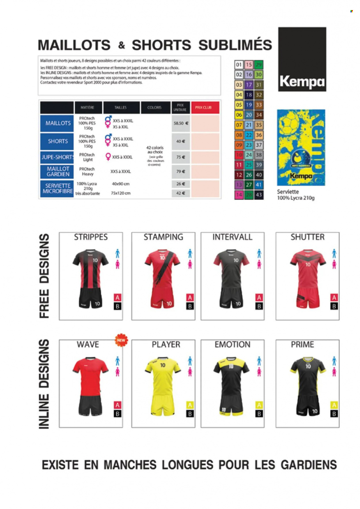 thumbnail - Catalogue Sport 2000 - Produits soldés - shorts, maillot. Page 17.