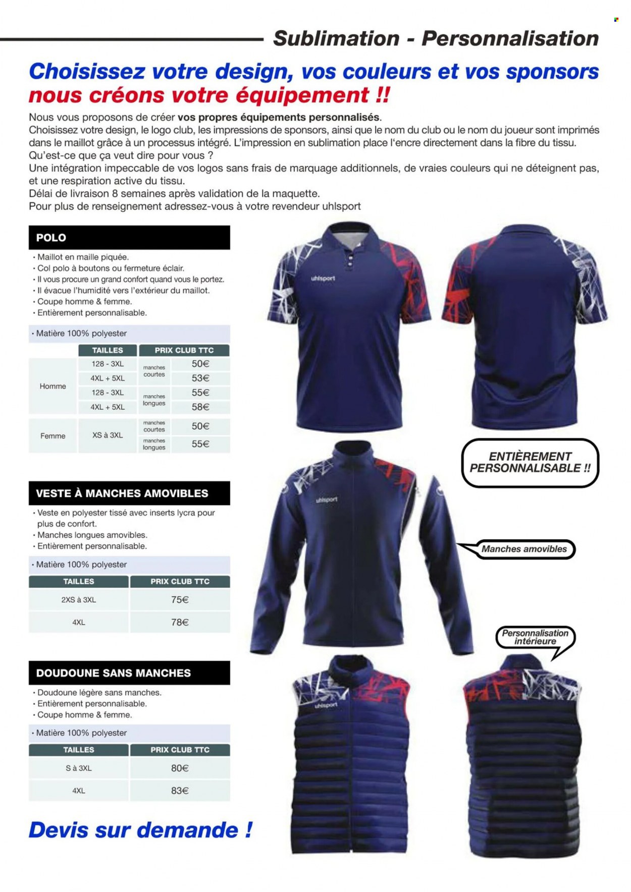 thumbnail - Catalogue Sport 2000 - Produits soldés - doudoune, veste, t-shirt, maillot. Page 18.