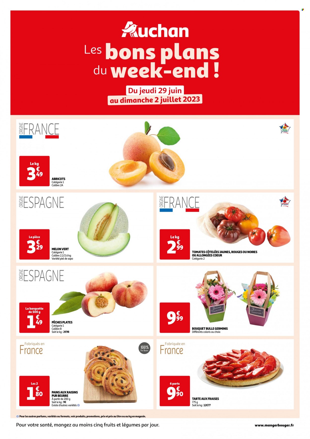 Catalogue Auchan - 29/06/2023 - 02/07/2023. Page 1