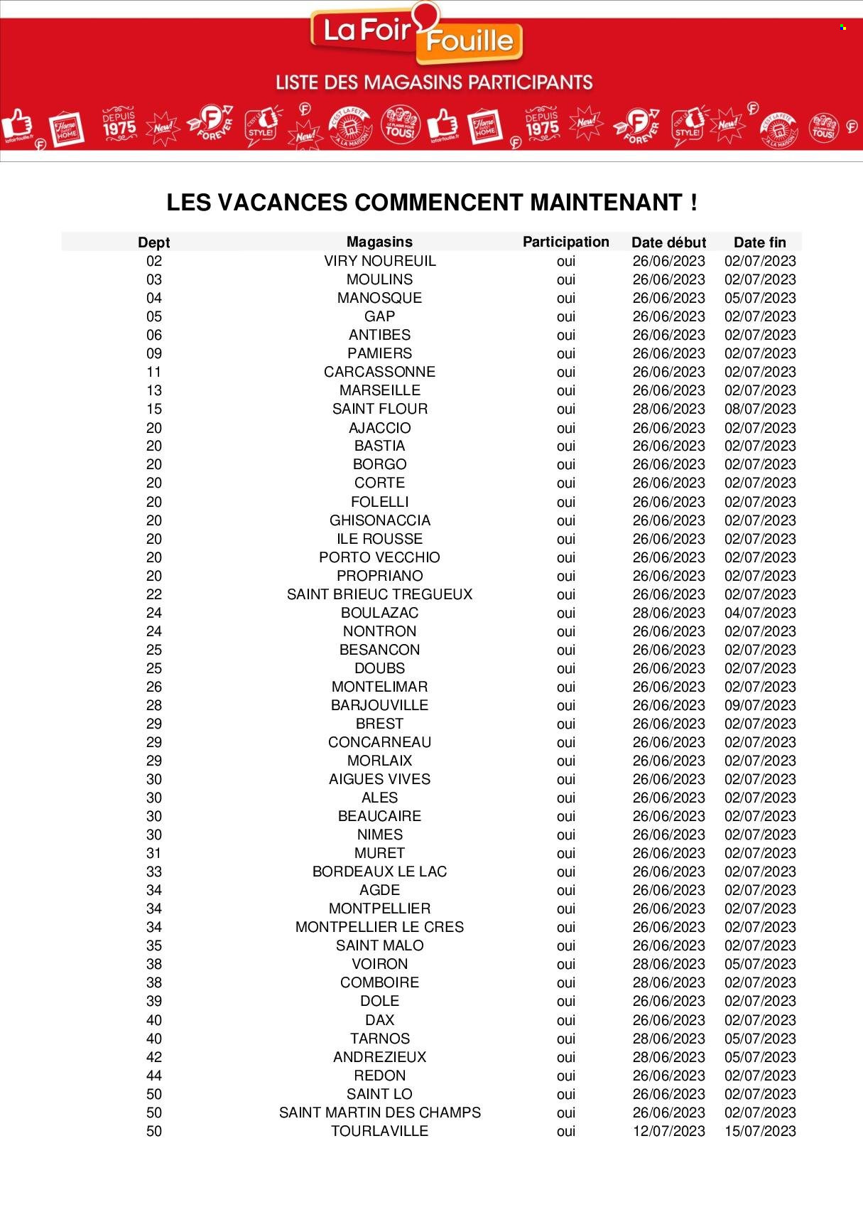 Catalogue La Foir'Fouille - 26/06/2023 - 02/07/2023. Page 13