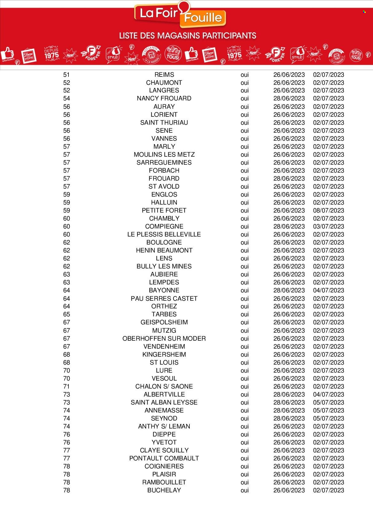 Catalogue La Foir'Fouille - 26/06/2023 - 02/07/2023. Page 14