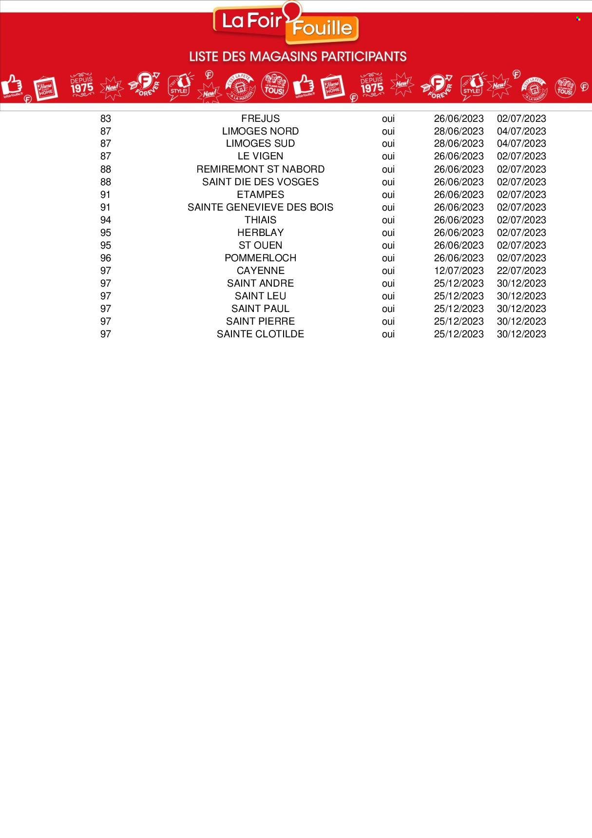 Catalogue La Foir'Fouille - 26/06/2023 - 02/07/2023. Page 15